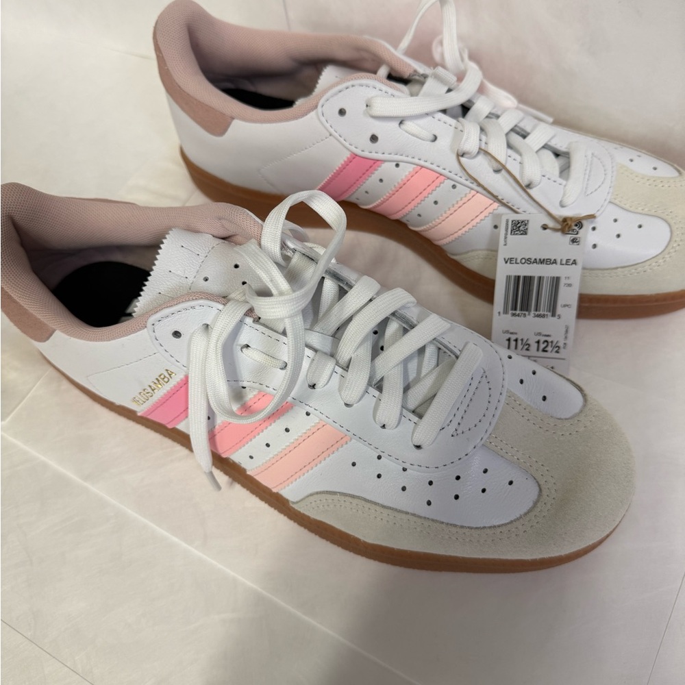 Adidas Velosamba White/Sandy Pink sneakers - Picture 6 of 7